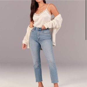 Abercrombie & Fitch Straight Ankle Jeans